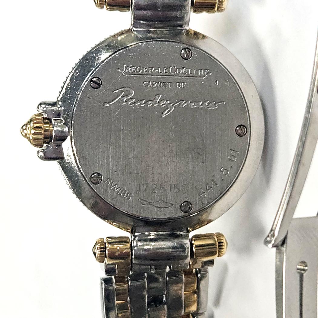 Jaeger-LeCoultre Rendez-Vous Carnet Stainless Steel and 18k Gold Ladies Watch, Mother of Pearl Dial MDEB-0315