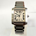 Cartier Tank Française Men’s Automatic Watch in Stainless Steel with Date, 28mm MD-EB0062